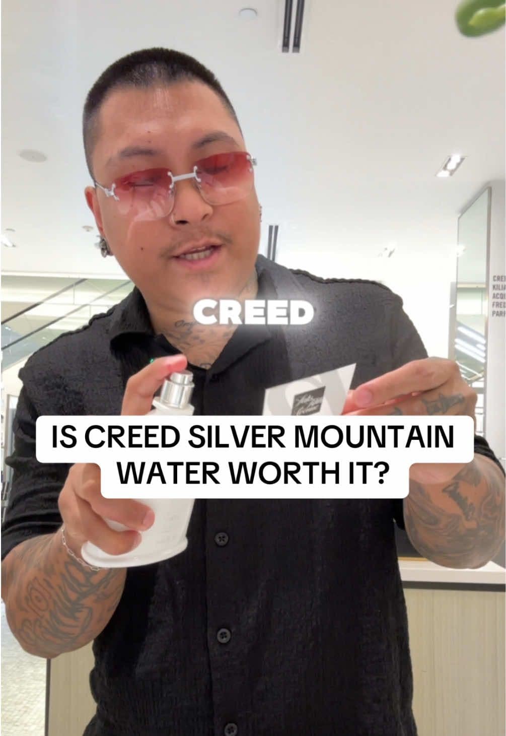 Is creed silver mountain water price worth the performance? #fragrancereviews #fragrancetiktok #fragrance #menscolognetips #creatorsearchinsights 