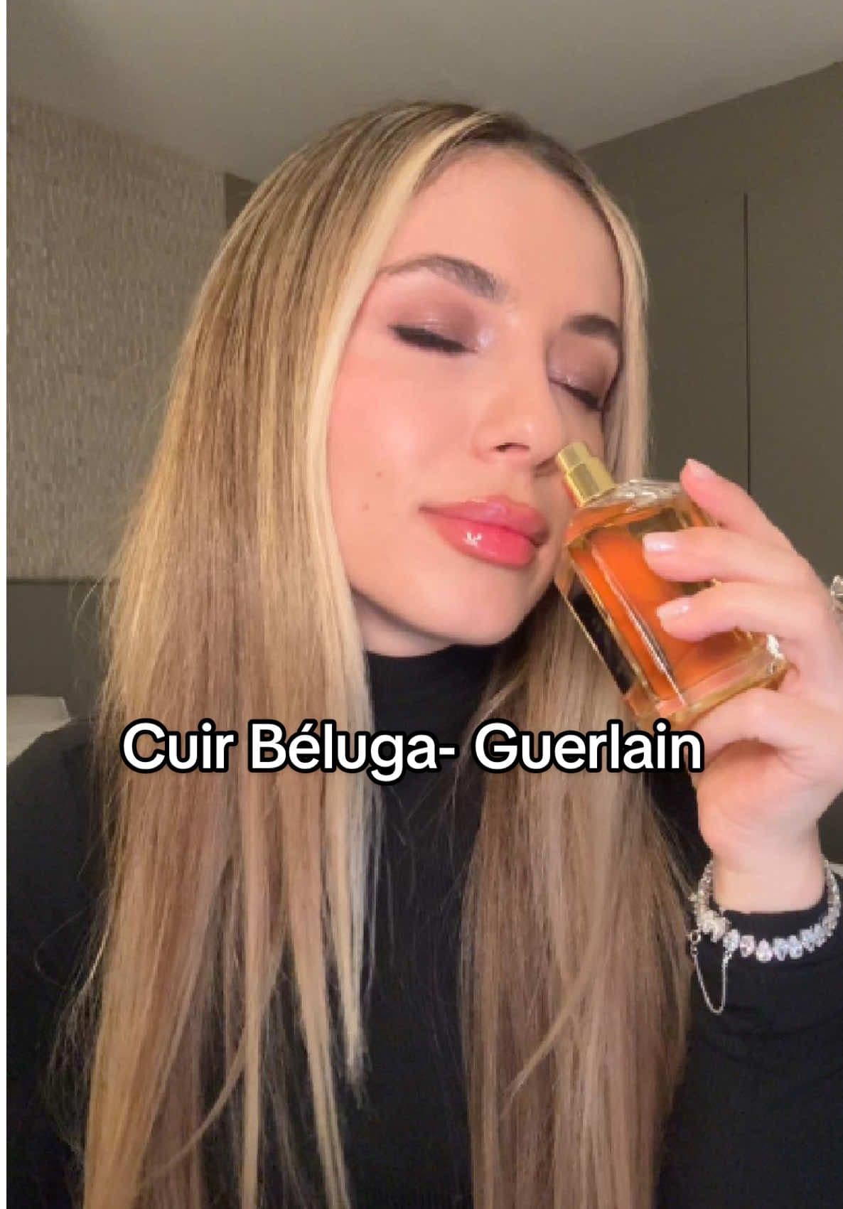 New perfume obsession. Cuir Béluga by Guerlain ✨ #perfumetiktok #perfumes #perfumecheck #perfumetok #guerlain 