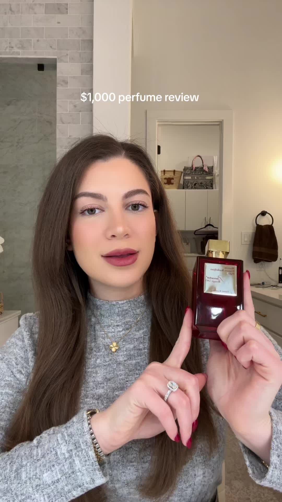 Is Baccarat Rouge 540 worth it? The shopping experience was a 0/10, but I personally love the perfume! @MFK Paris #perfumetiktok #baccaratrouge540 #perfumetok 