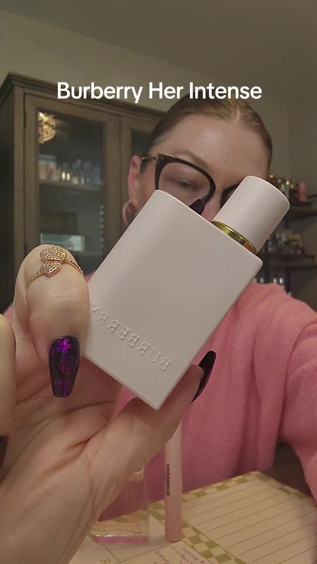 I honestly love all three !! The new intense version has quickly won me over because it feels heavier on the Strawberry !! im glad to have them all but not everyone will with feel the need to have them all.  #tiktokfriends #fragrancetiktok #perfumetiktok #burberryherintense 