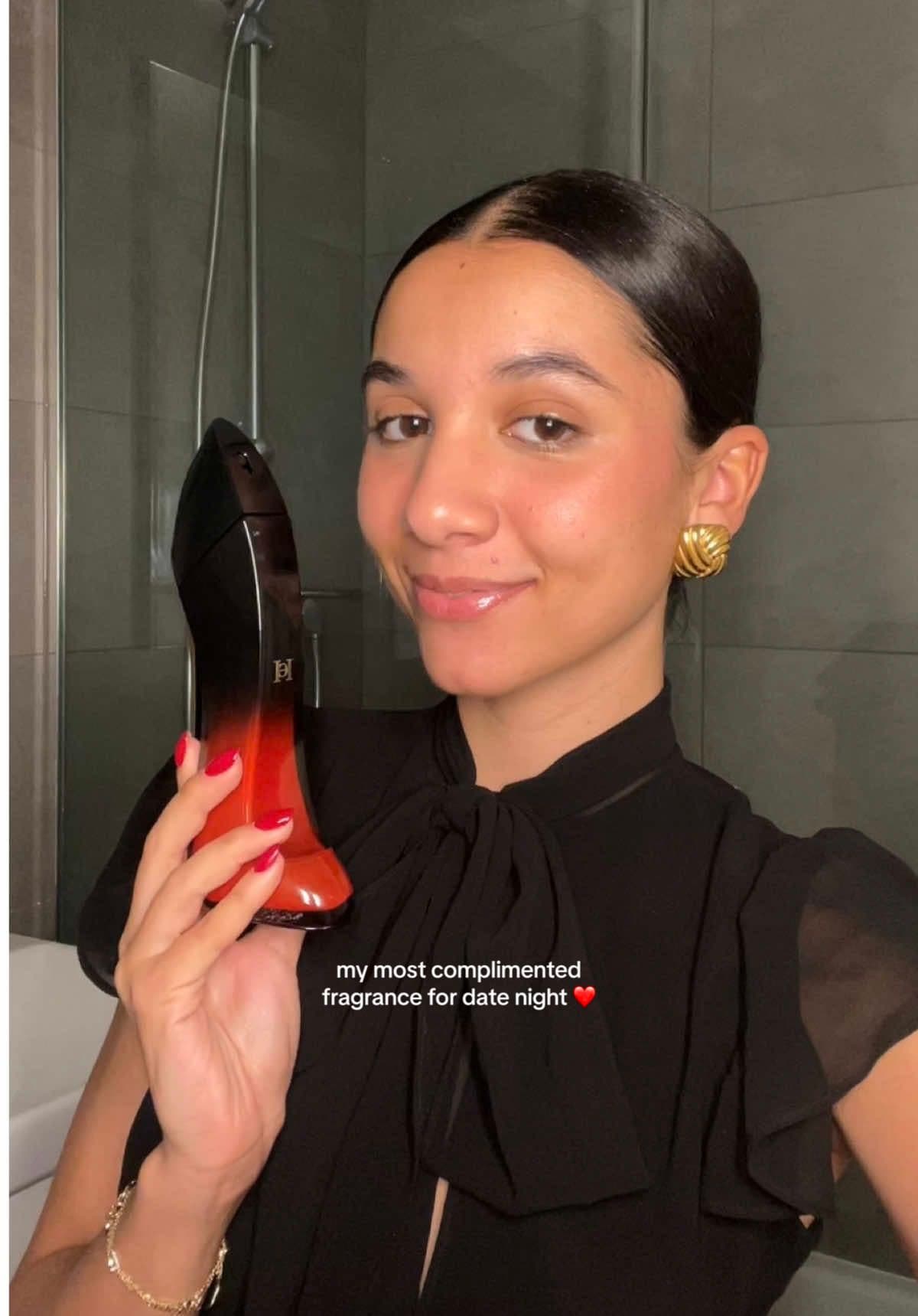 my go-to fragrance for date night @Carolina Herrera Very Good Girl Elixir now available at @sephora #goodgirlcarolinaherrera #ad 