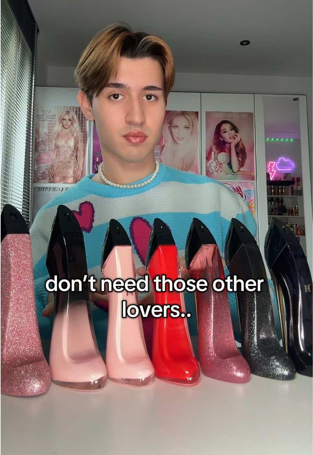 honestly, love them all ♡ #carolinaherrera #verygoodgirlelixir #perfumetok 