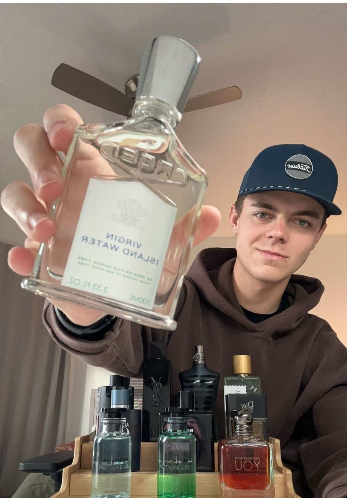 Unboxing Creed V Island Water 🏝️🥥🍋‍🟩#fragrencetok #fragrence #virginislandwater #creed #fyp #foryoupage @creedfragrance 