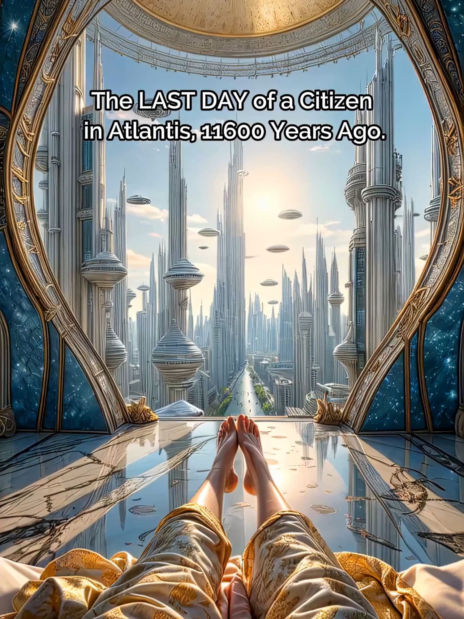 ATLANTIS – I asked AI to recreate the final day of Atlantis before its legendary destruction. Experience the catastrophe in first-person, witnessing the daily life of its citizens, the sudden disaster, and the city's ultimate fate as it sinks beneath the ocean, lost forever to the depths of history. @hailuoai_official #atlantis  #historytok #ai #aigenerated #AIArt #animaze_ai #history