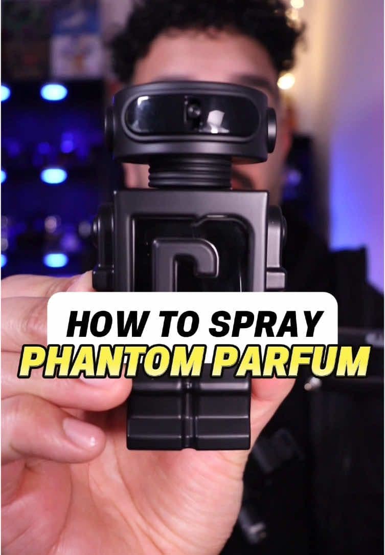 How Many Sprays / How To Spray the fragrance Paco Rabanne PHANTOM PARFUM! #howto #fragrance #6scents #perfume #fragrance #cologne