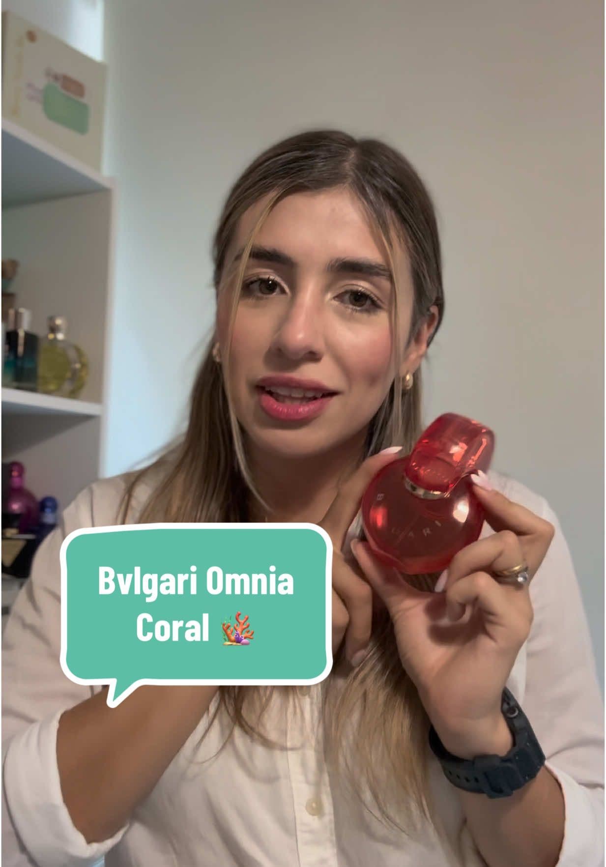 Bvlgari Omnia Coral 🪸, regalo ideal para mujer 🧍‍♀️ #perfumespararegalar #perfumesdulcesparamujeres #perfumesparamujer #viral #erosperfume 