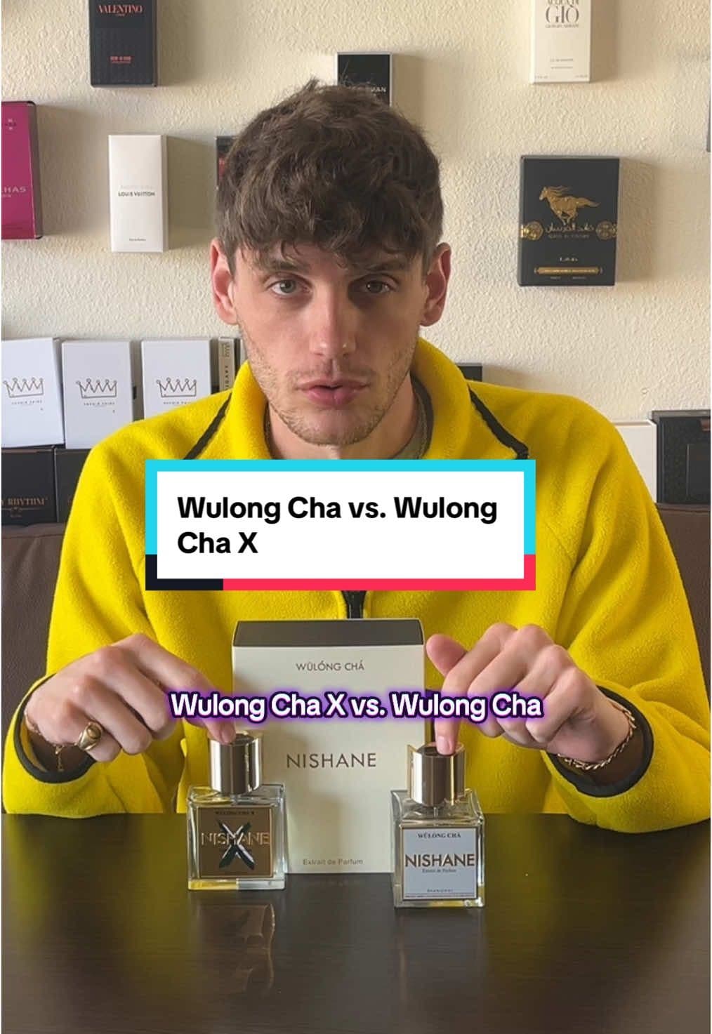 Which is better between Nishane Wulong Cha or Wulong Cha X? #fragrance #fragrances #cologne #nishane 