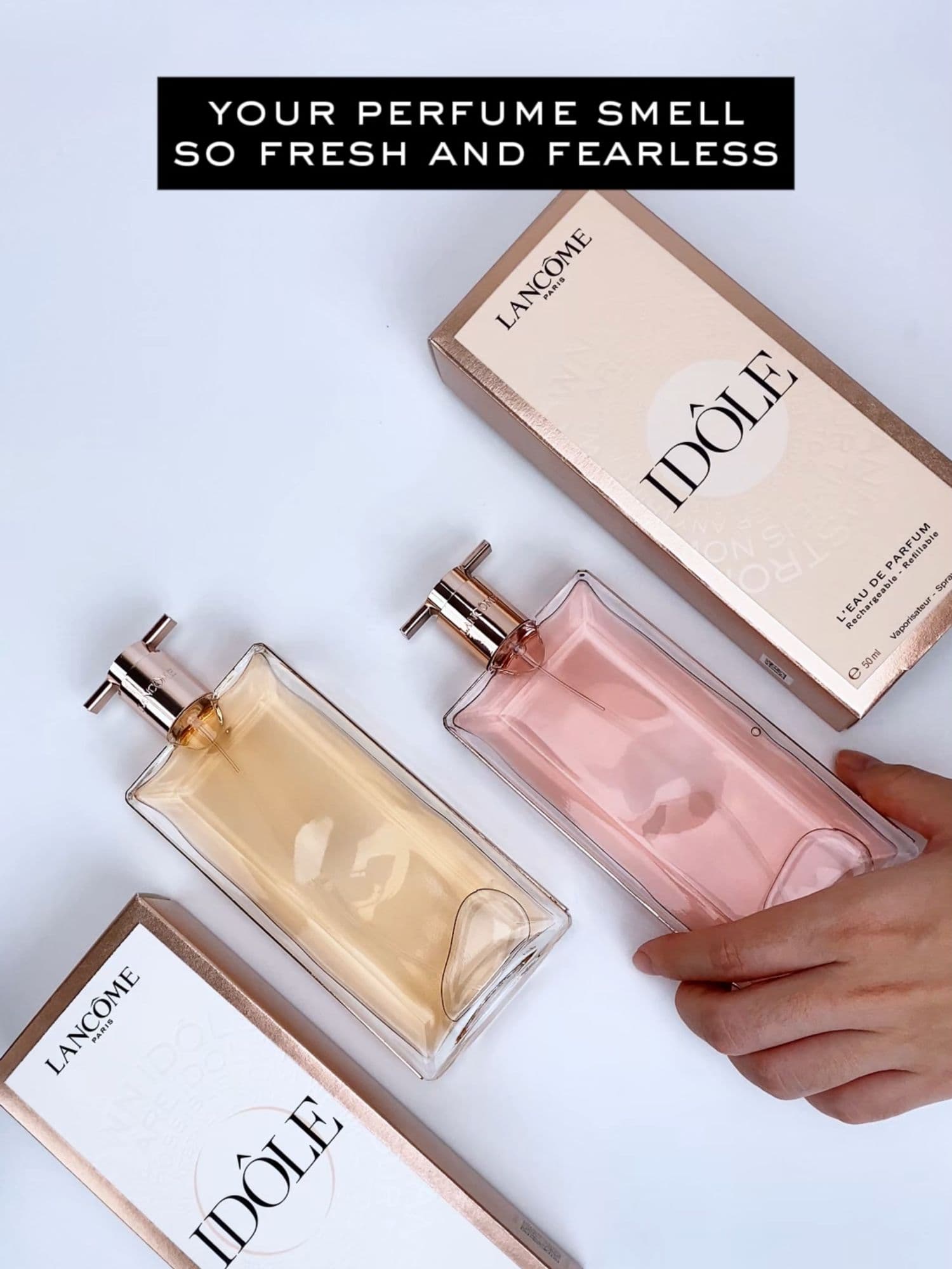 A fresh and fearless scent that lasts. Elevate your fragrance collection with IDÔLE! Get yours now! #Lancome #LancomeMY #LancomeIdole #Idole #Fragrance #Fragrancetok #ExclusiveOnTikTok #T#TikTokLive