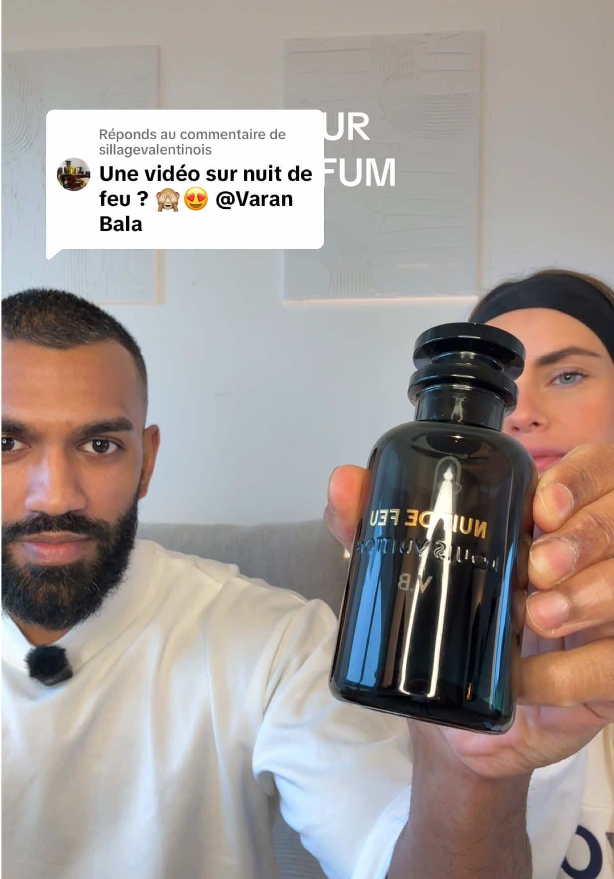 Réponse à @sillagevalentinois Bien sûr frérot 🤙🏾 1 jour, 1 parfum, Nuit de feu, Louis Vuitton. Un parfum de caractère à base d’encens, cuir et oud. Un parfum poivré exceptionnel #parfum #parfumviral #parfumtiktok #fragrance #louisvuitton #louisvuittonperfume 