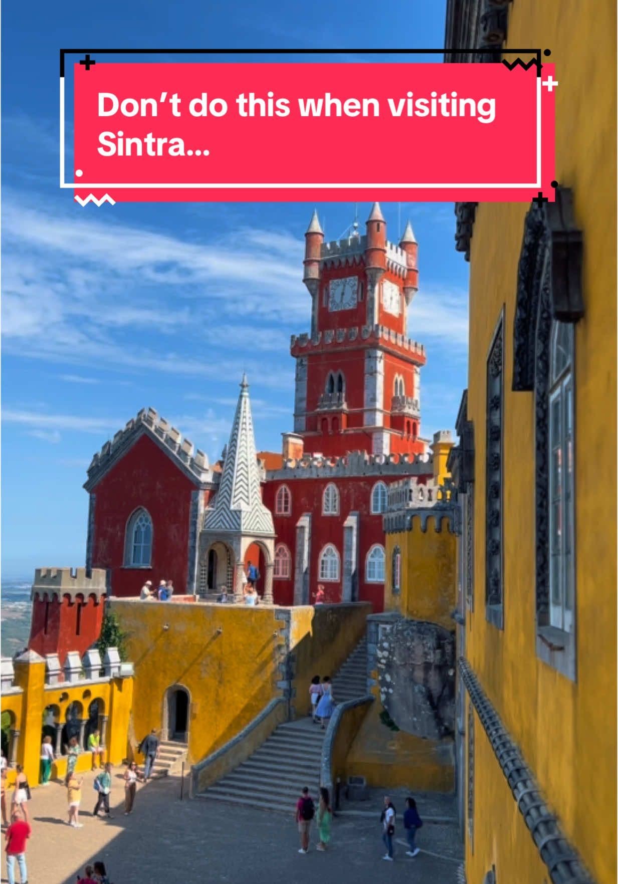 Don’t make this mistake when visiting Sintra🥲🥲 We thought we would be stranded there..#lisbon #lisbonportugal ##sintra##sintraportugal##sintradaytrip##visitsintra##europe##europetravel##europetrip##europeansummer##lisbontips