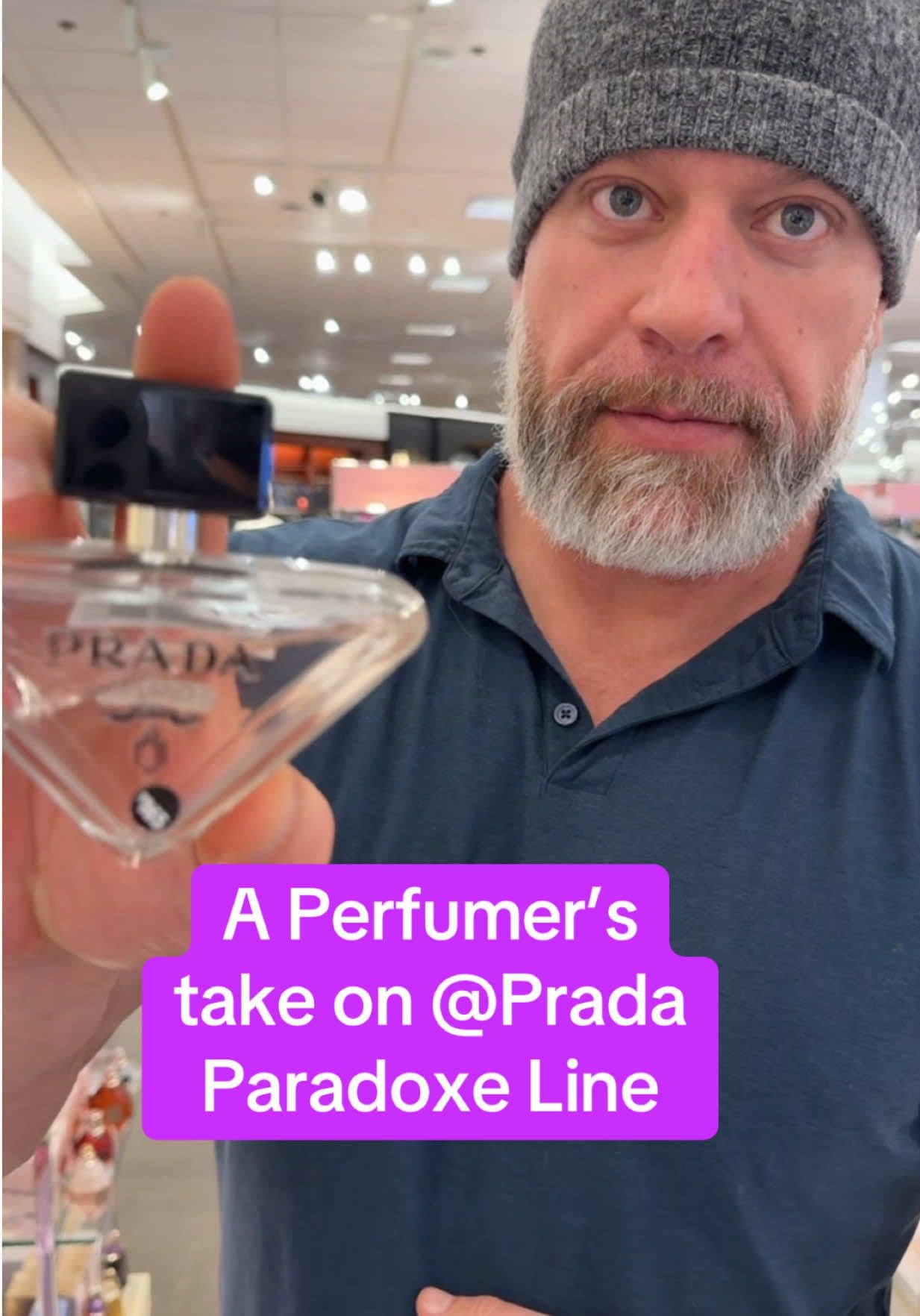 What does Noah think of the fragrances from @pradabeauty- the Paradoxe line? He likes them! ##perfume #fragrance #polysnifferous #fragrancecollection #pradaparadoxe 
