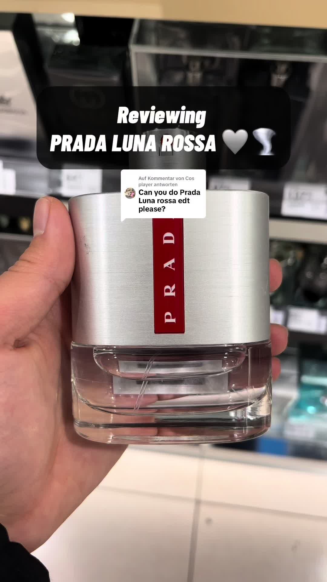 Antwort auf @Cos player #perfumetiktok #perfume #review #fragrancereview #perfumereview #perfumelover #prada #lunarossa #pradalunarossa #eaudetoilette 
