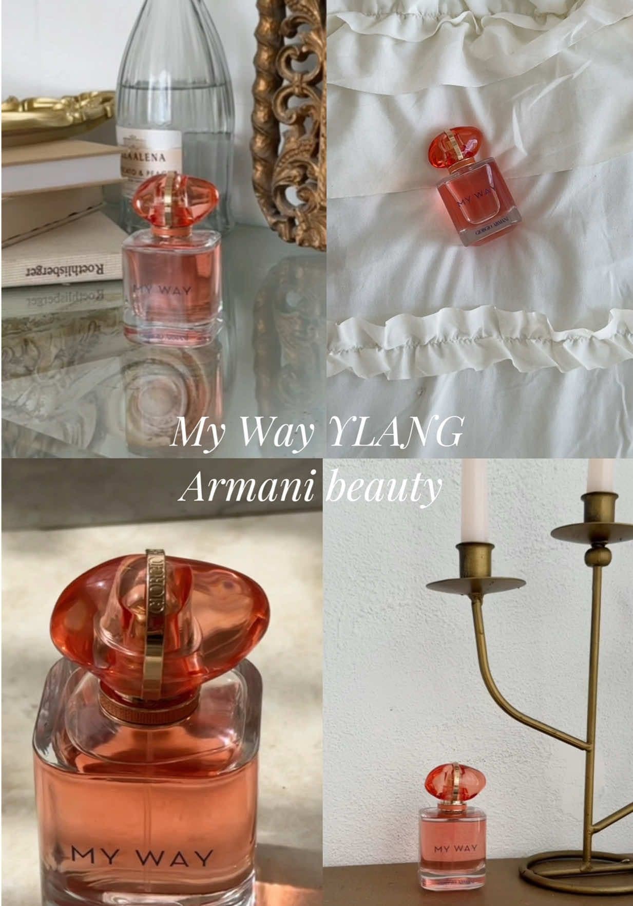 Annonce @Armani beauty - Radiate confidence with the new My Way Ylang 🥭☀️🌞 A luminous blend of mango, ylang-ylang, and vanilla for a solar floral fruity scent that energizes and empowers. #ArmaniFragrance #Armanibeauty #ArmaniMyWay #ManyWaysToBeMyWay