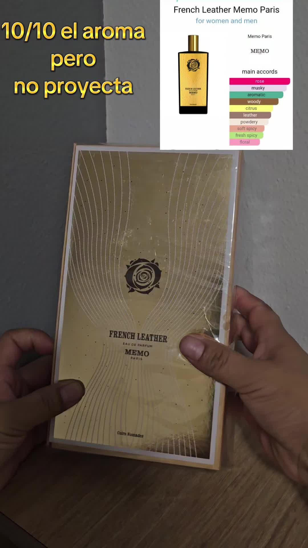 #notasaromáticas #opinion #review #fragrancia #memoparis #french #leather #perfume #colonge 