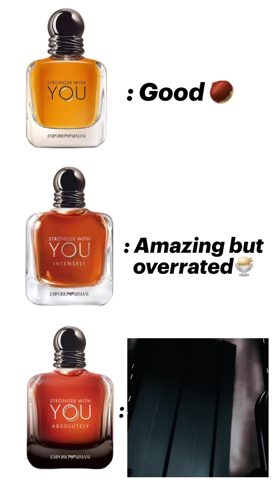 Stronger with you absolutely🥃🦇#strongerwithyou #strongerwithyouabsolutely #armanistrongerwithyou #fragrances #perfumes #fragrancetok #fragrancetiktok #creatorsearchinsights 