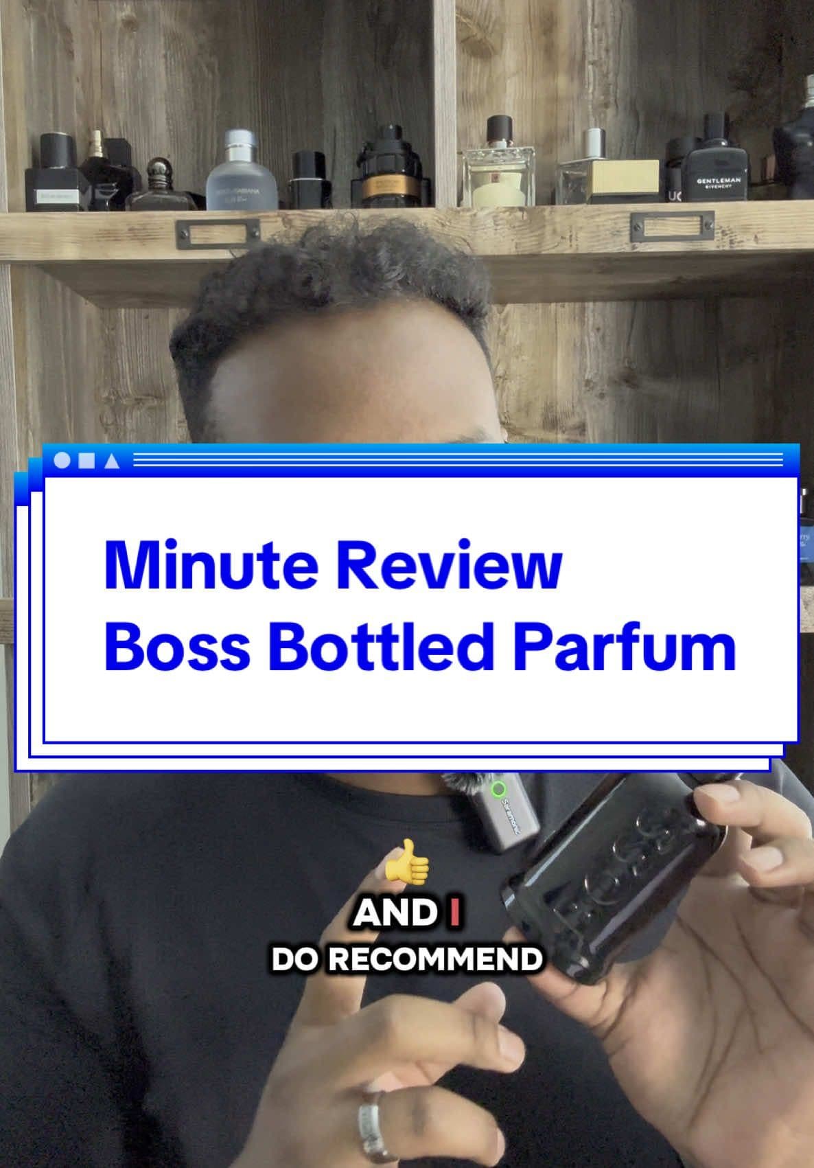 Quick Review of Boss Bottled Parfum by Hugo Boss #fragrance #datascents #review #hugoboss 