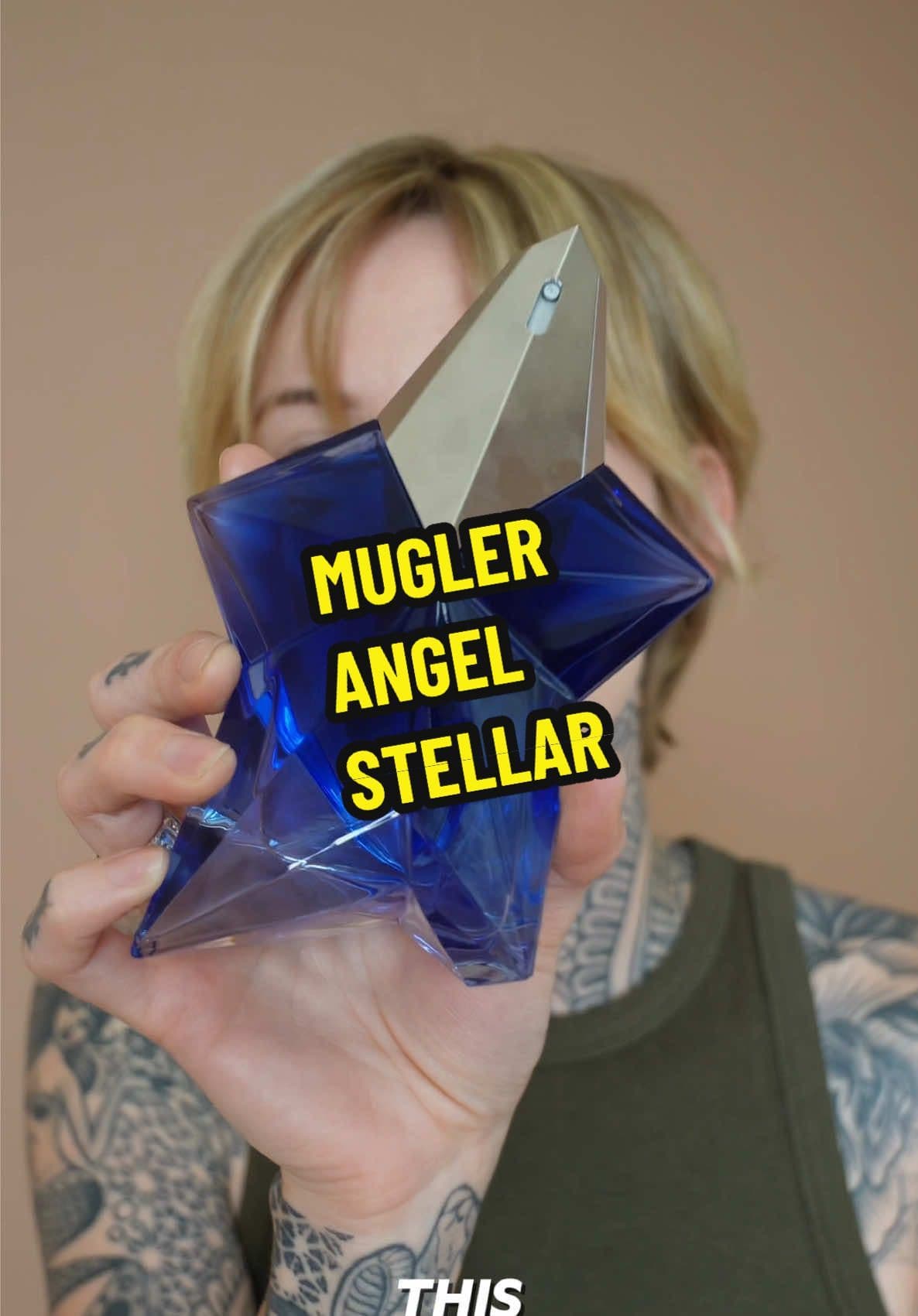 The new Angel Stellar by @Mugler has the most DELICIOUS combination of pistachio and vanilla, I feel like a sweet treat 🧁 Check it out for yourself at Macy’s! . #muglerpartner #fragrance #angelstellar #perfume