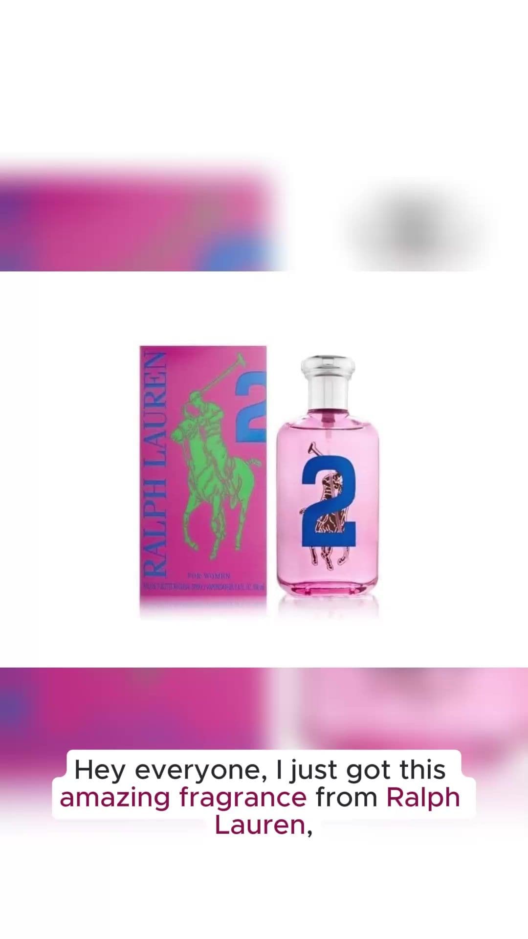 Ralph Lauren Big Pony 2 for Women Eau de Toilette 50ml Spray, fragrance for women, Viral Products