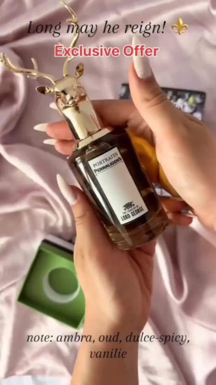 🦌 عطر الغزال  ⚜️✨ عطر Penhaligon's The Tragedy of Lord George  رمز للفخامة 💎  ريحته تعكس شخصية الرجل الغني بالأسرار والجاذبية 😏🔥 الحجم: 75ml 📌 اسأل عن عروض العيد دلوقتي واستمتع  بسعر خاص لفترة محدودة  🎁