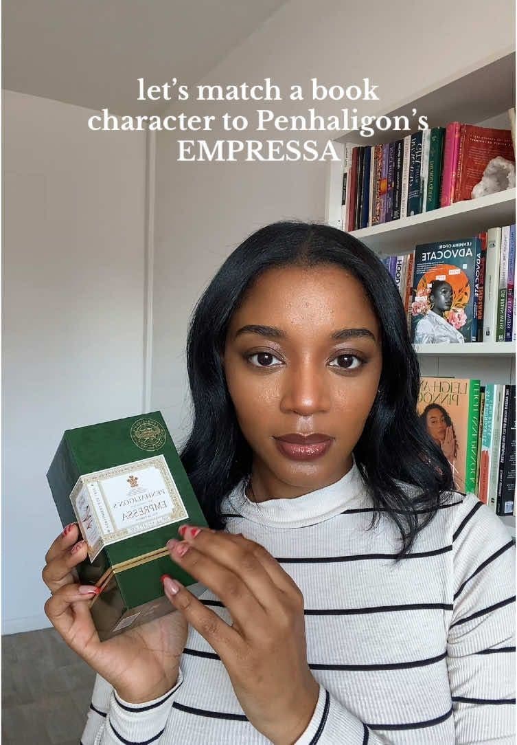 Would you wear it? If you see yourself in this character, it might be perfect for you! 😍 @Penhaligon’s @Simon & Schuster UK #penhaligons  #empressa #luxuryperfume #blackbooktok #ukbooktok #perfumerecommendations #blackromancebooks 