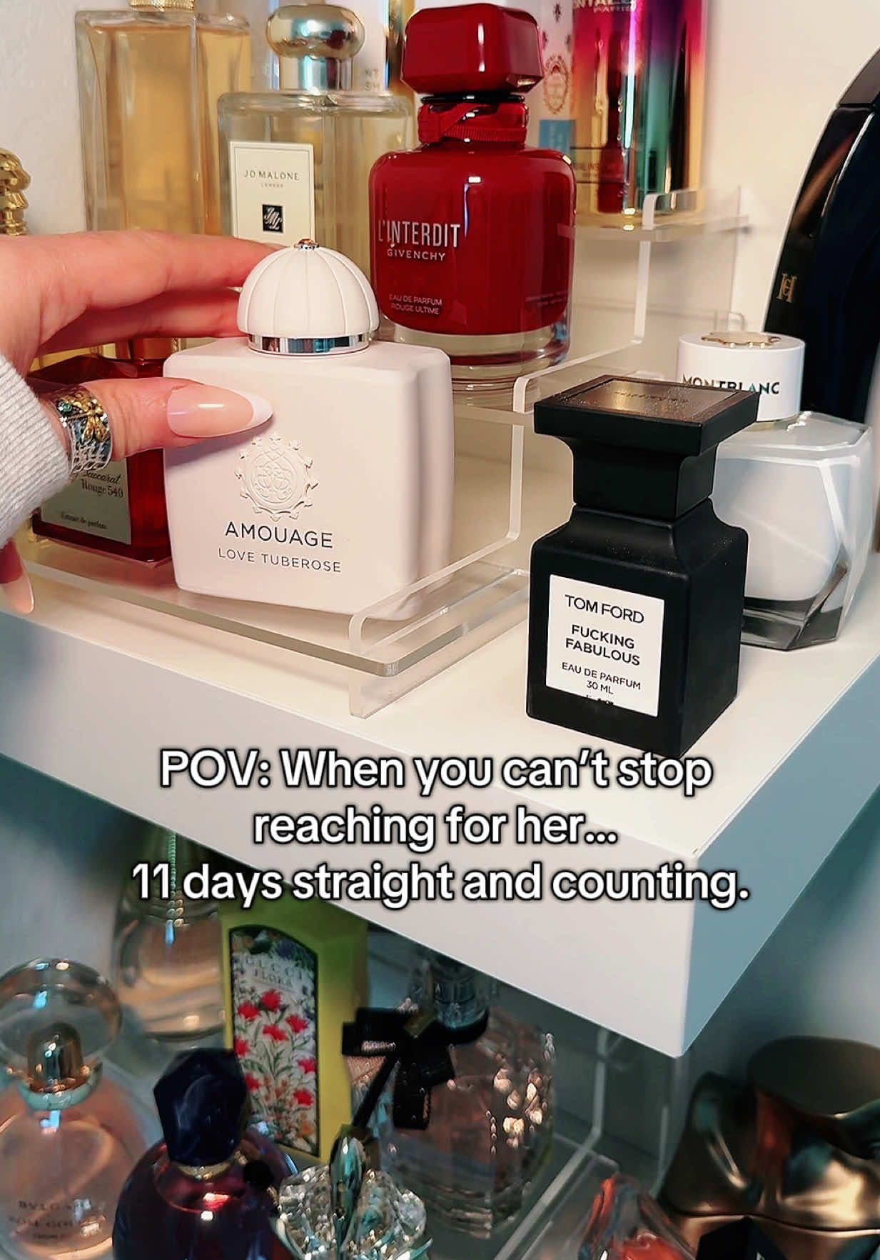 Soft, romantic, and addictive — Amouage Love Tuberose is that dreamy white floral that wraps you in creamy tuberose, vanilla, and gardenia. Feminine, elegant, and unforgettable. She’s not just a scent — she’s a feeling. @AMOUAGE #AmouageLoveTuberose #PerfumeTok #FragranceLover #LuxuryPerfume #WhiteFloralFragrance #PerfumeReview #FragranceOfTheDay #ScentOfTheDay #FragranceCollection #NichePerfume #PerfumeAesthetic #PerfumeObsessed #TuberosePerfume