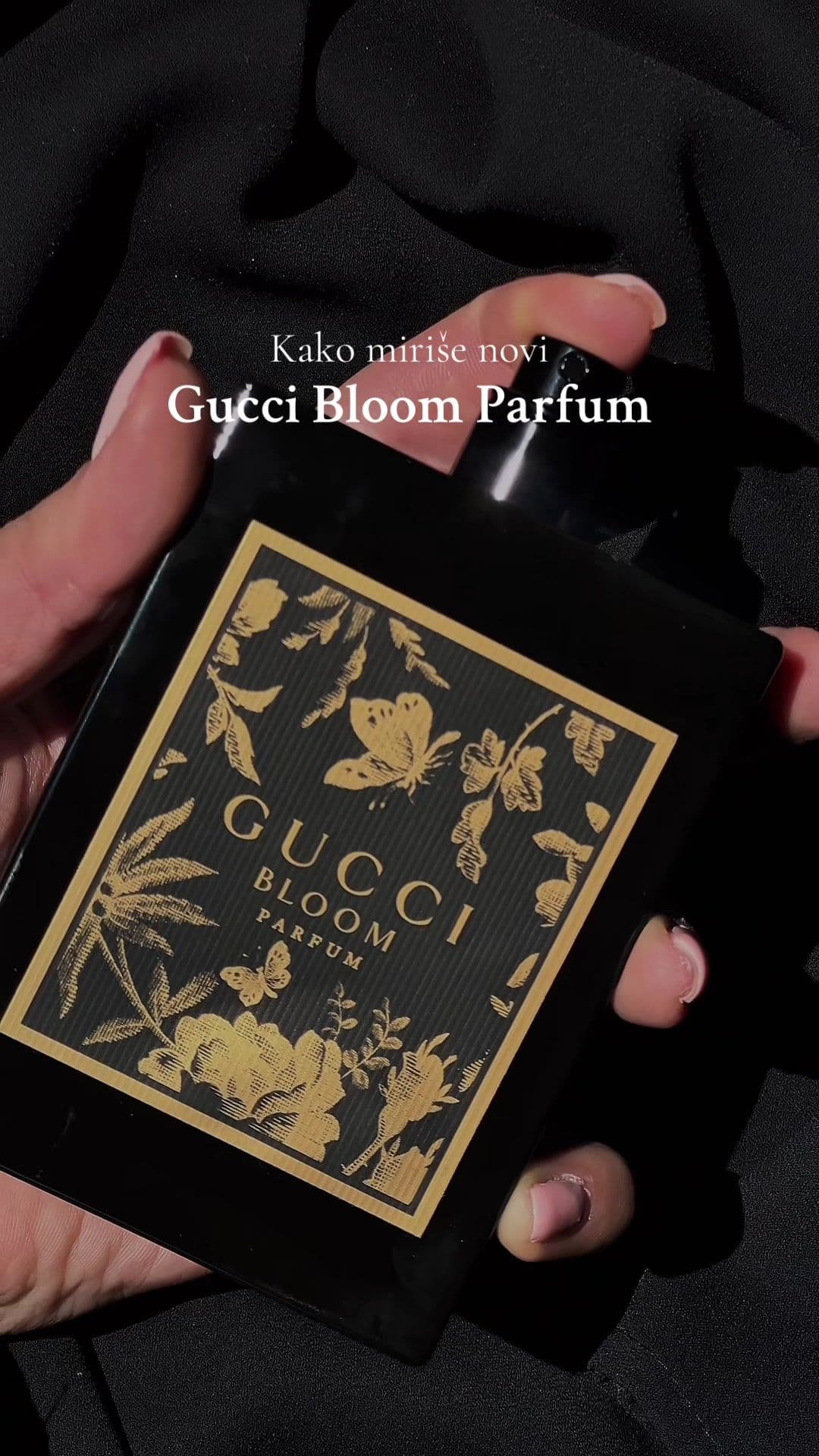 Old money vibe 🖤 #guccibloom #fragrancetiktok #parfum 