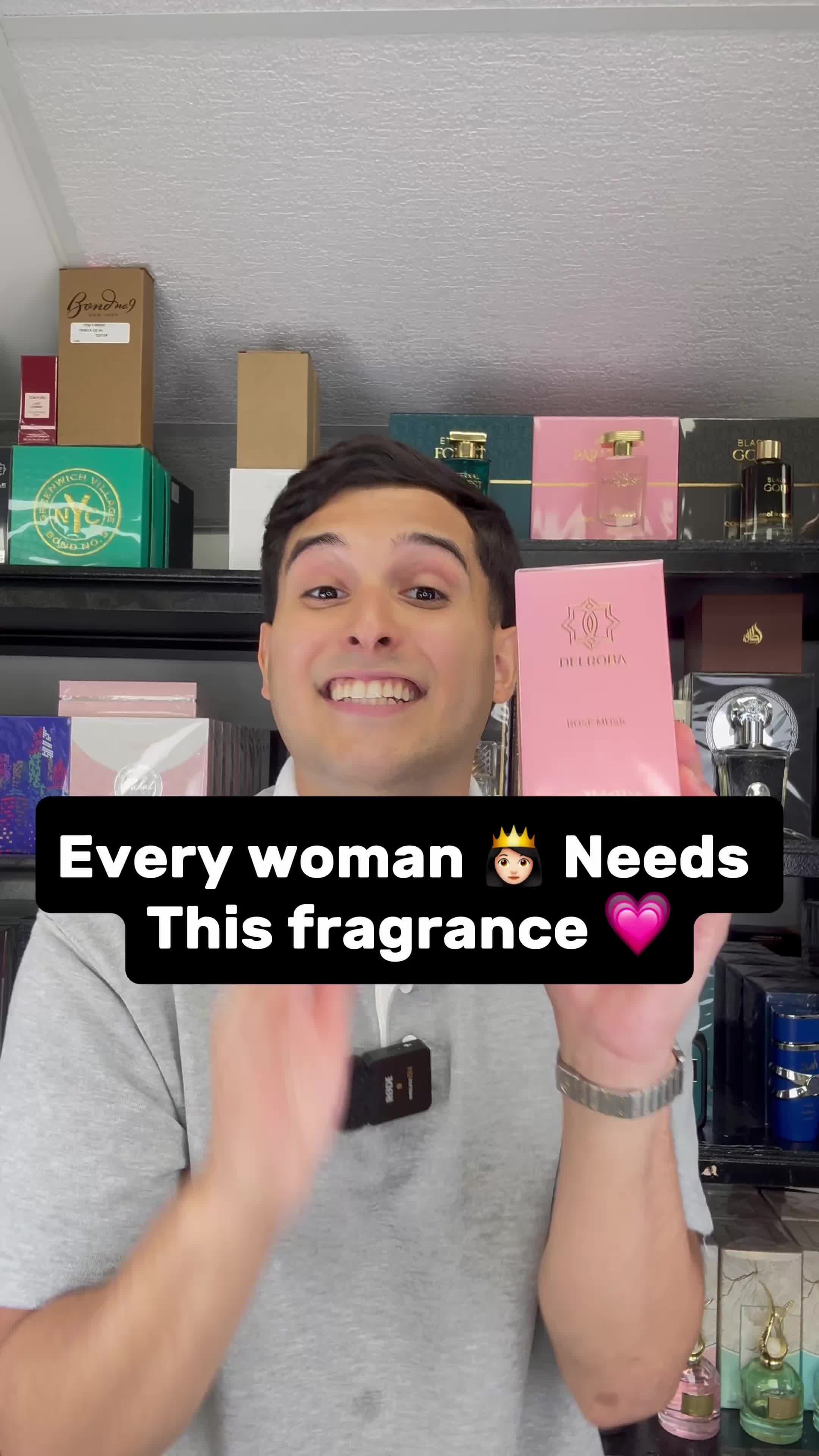 Rose Musk 💓 by @delrobaparfums  #fragrance #perfumes #delrobaparfums #fragrances #scentsforeveryyou #dailywithdelroba #rosemusk #fragrancetok #perfumetok #giveawayalert  @El de los perfumes 😁 