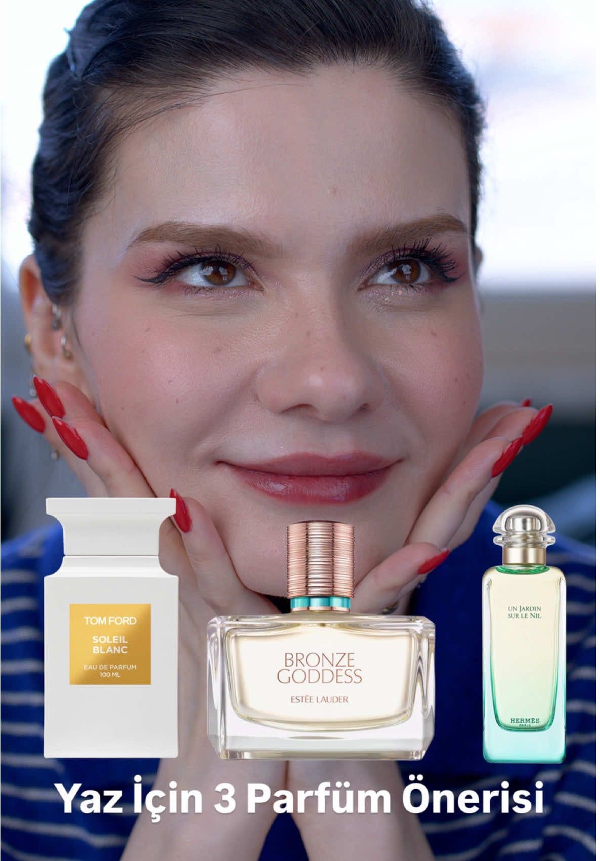 Videoda sponsor veya reklam yoktur. Marka adı ve ürün adı geçtiği için yasalar gereği *reklam  Videoda bahsettiğim parfümler sırasıyla 1. Tom Ford - Soleil Blanc 2- Estée Lauder - Bronze Goddess 3- Hermès - Un Jardin Sur Le Nil #parfüm #parfümönerisi #yazparfümü #tomfordfragrance #parfümtiktok #parfümreview 