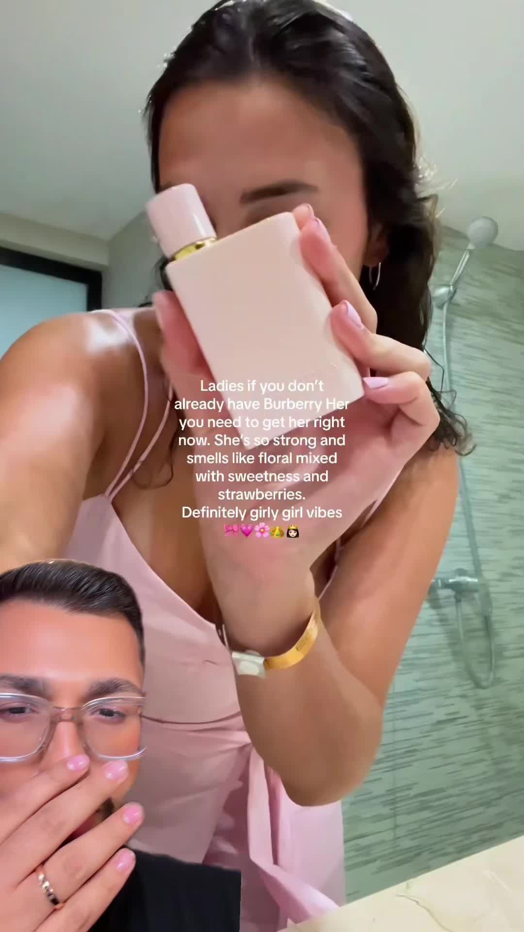 @lexa smith ⋆˙⟡♡ trying burberry her elixir de parfum for the first time ##burberryher##burberryherelixir##burberryperfume##burberry##strawberry##strawberrysensation