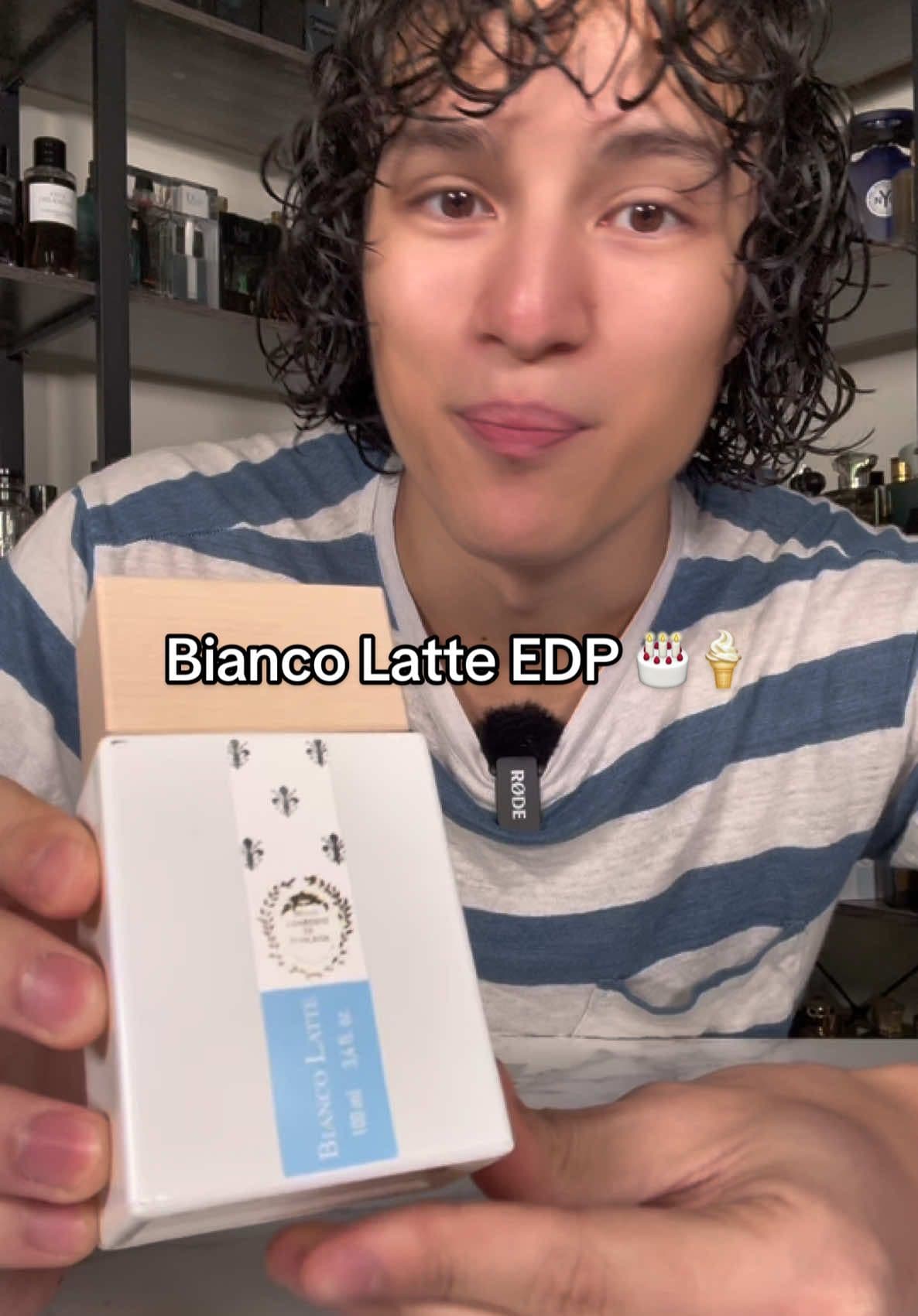 Bianco Latte is for my Gourmand Lovers 🎂❤️ #perfumetiktok #perfume #fragrancetiktok #gourmandperfume #biancolatte 