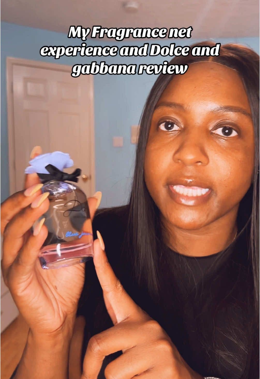 Fragrance net experience and D&G Blue jasmine review! #fyp #blackgirlluxury #blackgirlluxurytiktok #shoppingaddict #fragrancetiktok #perfumetok #perfumetiktok #fragrancetok 