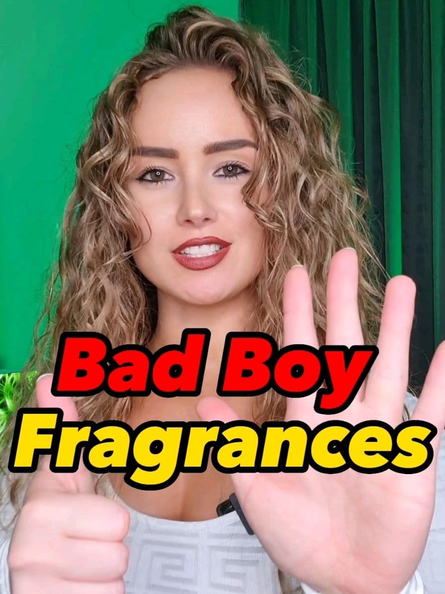 Top 6 BadBoy Fragrances  Paco Rabanne Pure XS Carolina Herrera Bad Boy Tom Ford Ombre Leather Versace Eros Flame Viktor & Rolf Spicebomb Extreme Hugo Boss Boss Bottled Parfum #perfumetok #fragrance #perfumetiktok   #fragranceformen #cologne #Curlyfragrance