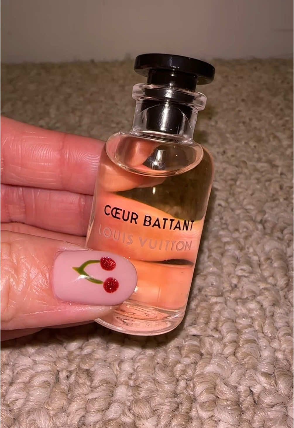 LV Coeur Battant is my fav so far. Which one should I do next? 👃🏼 #perfumecollection #perfumetiktok #perfumetok #perfumes #louisvuittonperfume #coeurbattant 