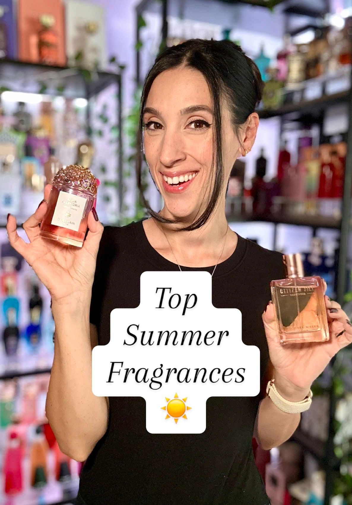☀️ Top Summer Fragrances to stay fresh in the heat! 🍋 ✨ Citizen Jill Sunkissed by @MICHAEL MALUL LONDON  ✨ Aqua Allegoria Pera Granita by @Guerlain  👉🏼Both are bright, fresh, and perfect for summer. If you love crisp, refreshing scents, you need these in your rotation! 🍐💦  #TopSummerFragrances #FreshPerfume #CitrusPerfume #FragranceTok #PerfumeOfTheDay #GuerlainAquaAllegoria #CitizenJillSunkissed #BestSummerScents #PerfumeReview #SmellGoodFeelGood #FragranceLover #PerfumeTok #BeatTheHeatFragrance #ScentAddict #Scentsies 