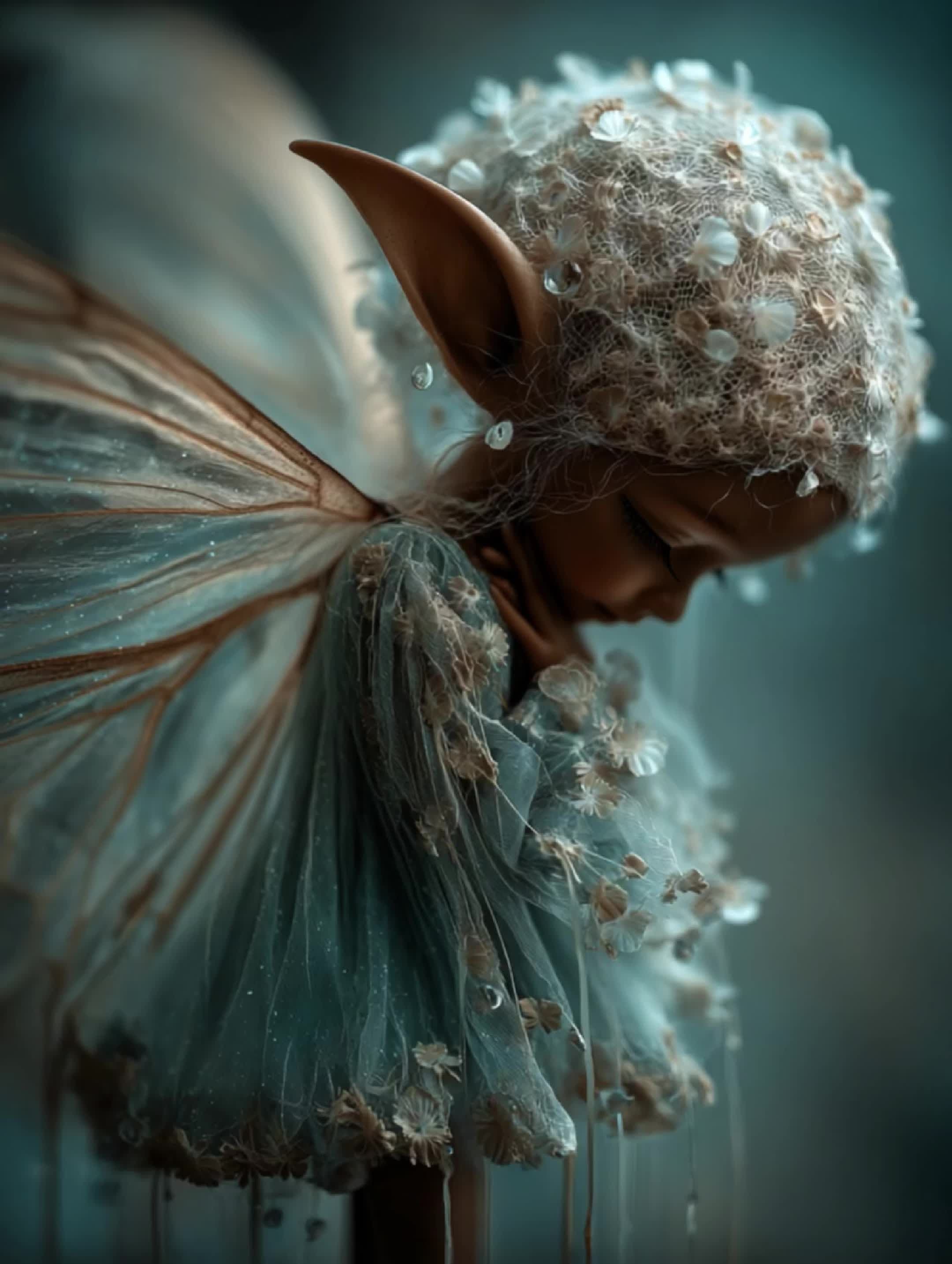 Baby Elves 🤍 #ImagineArt #aigeneratedart #cute #elves #fantasy 