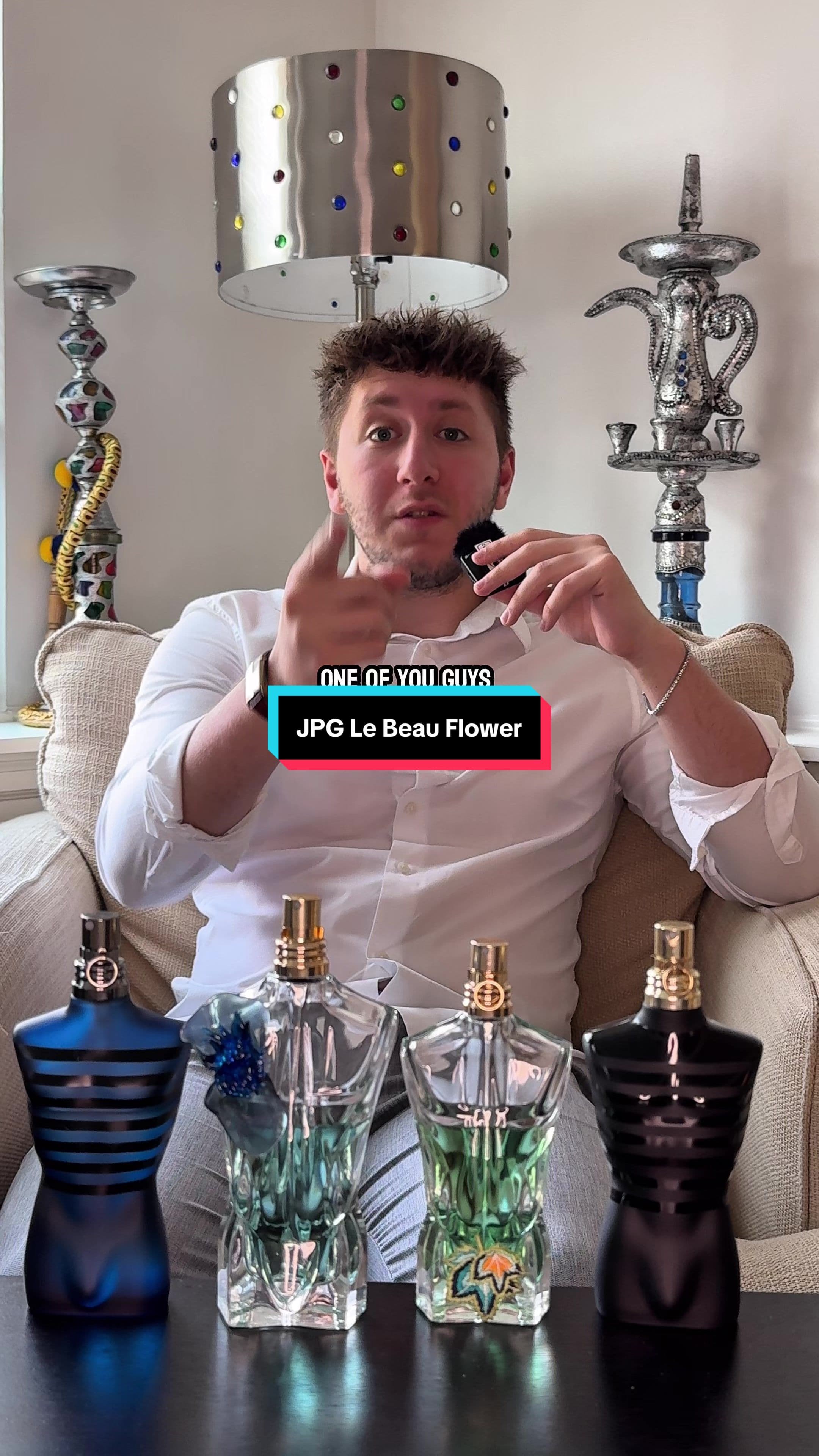 JPG Le Beau Flower Edition 🪷 #fragrance #cologne #fragrancetiktok #colognetiktok 