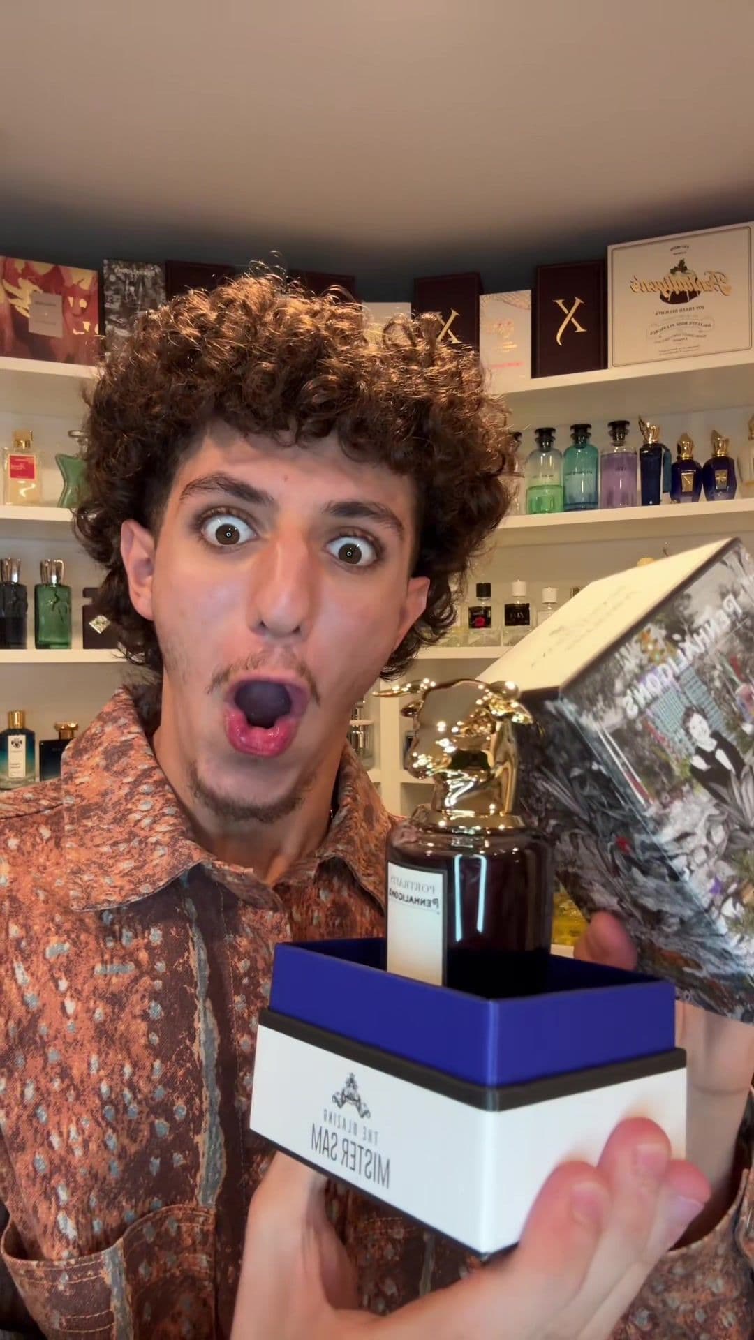 Penhaligons The Blazing Mr Sam🔥🤫#cologneking #fragrancetiktok #cologne #fragrances #atomizer #fragranceknowledge #jeremyfragrance #asmr #overspray #ohwow #fragranceoftheday #penhaligons 