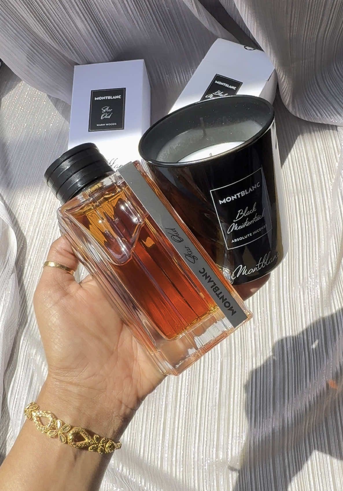 A bit late post, but  I was wrapped in fragrance and gratitude this Eid 🌙✨ Thank you @The Perfume Shop Limited @mavencommspr for the perfect gift.  @Montblanc Star Oud.  Encased in a beautifully designed bottle inspired by Montblanc’s heritage, this fragrance is elegance from the very first glance. The design is minimal yet bold, with a refined, eco-conscious touch that reflects true craftsmanship. The scent itself is just as impressive — it opens with a warm burst of cardamom, followed by the smooth, smoky depth of gaiac wood. The base reveals a rich oud accord that adds a luxurious finish, making it perfect for a special occasion like Eid. I’ve been wearing it for 6 to 8 hours now, and the scent is still very much present — soft, sophisticated, and lasting. #eidmubarak #eidday #montblanc #montblancstaroud #staroud #fragance #fragranceoftheday #fragrancetiktok #fragrancetok #perfumetok #eidfragrance #perfumecollector #perfumecollection #fragrancecollection