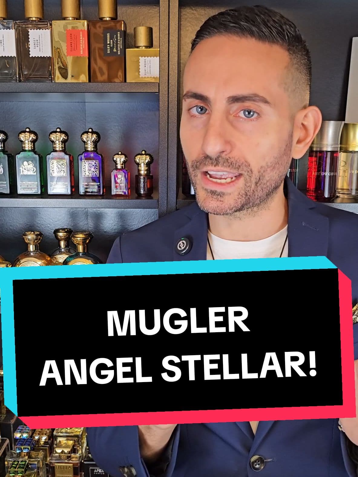 Mugler Angel Stellar perfume review! #fragrance #perfume #perfumetiktok #redolessence #fragrancetiktok 
