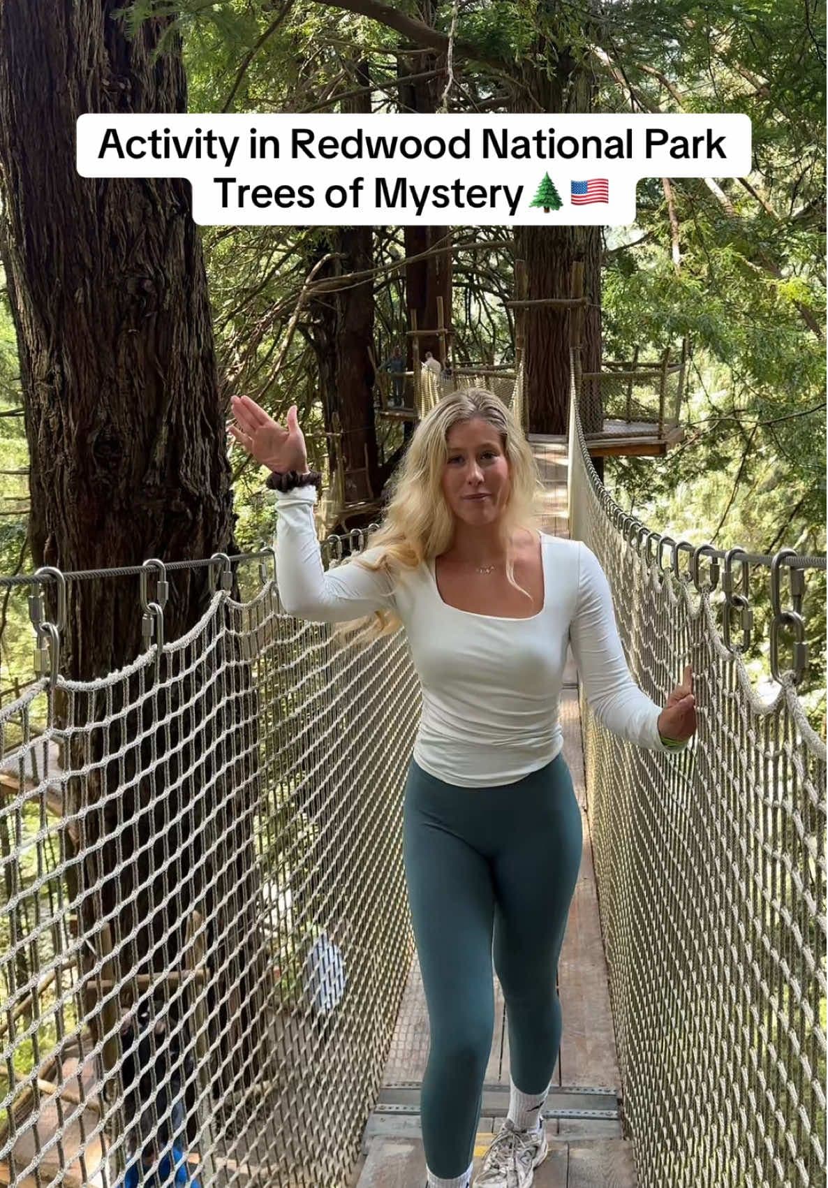 Something fun to do in the redwoods❤️🇺🇸🌲 #TreesOfMystery #RedWoods #redwoodsnationalpark #redwoodnationalpark #NationalPark #AmericaTheBeautiful #AmericanRoadTrip #CaliforniaRoadTrip #Travel #TravelCouple #R#RedwoodTreesT#TreesF#ForestC#CaliforniaN#NorthernCalifornian#norcal