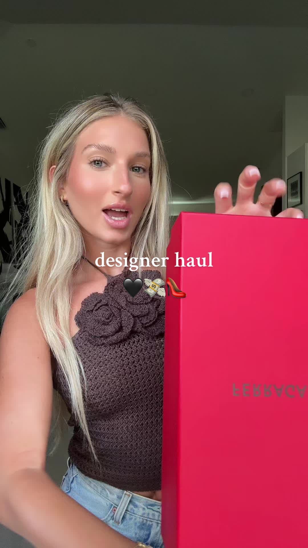 @griffinjohnson spoiled me 🖤💸👠 #designerfashion #boyfriend #giftsforher #haultok #haul #designerhaul #ferragamo #Summer #heels 