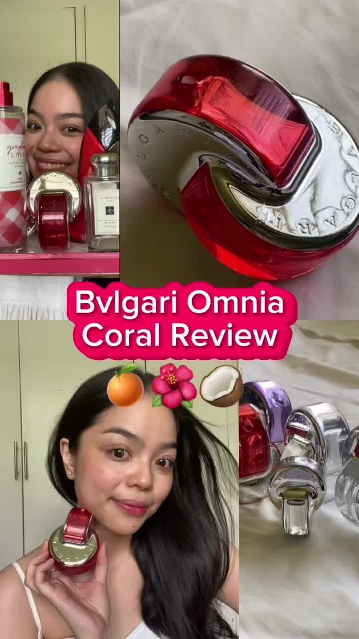 Omnia Coral is THAT girl!! Short perfume review 🌺❤️💌 love this scent bc its like an iced tea on a hot day and it's flirty fresh fruity n funnn #perfumesph #perfumetiktok #perfumeph #fragreviewph #fragrance #fragrancetiktok #omniaamethyste #bvlgari #perfumereviewph @Bvlgari 