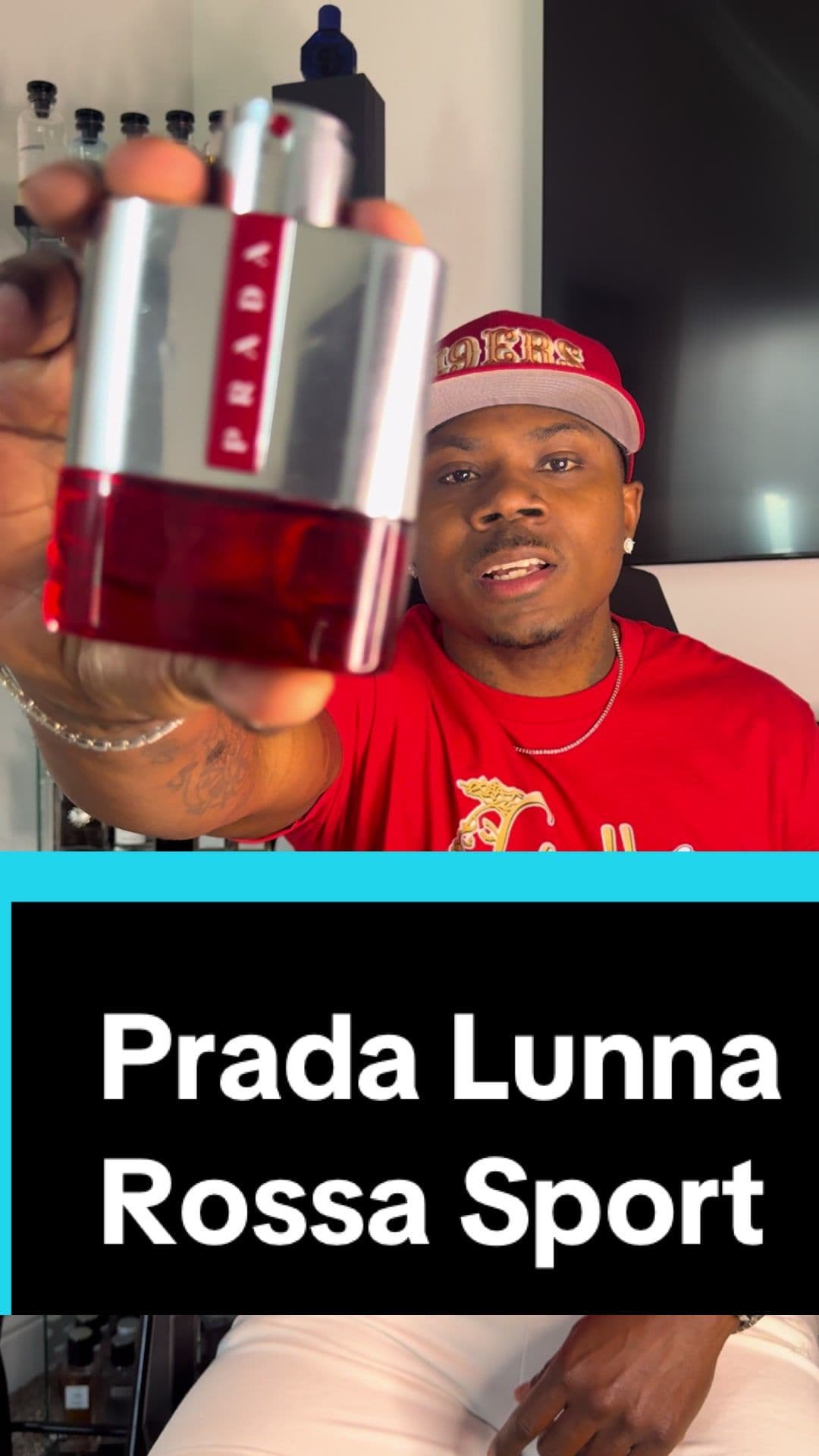 Prada Luna Rossa Sport #Prada #fragrance #perfume #perfumetok #fragrancetiktok #edt #edp #parfum #extrait #scent #cologne #LadiesYouNeedThis #FellasGoCopThis @Prada @pradabeauty 