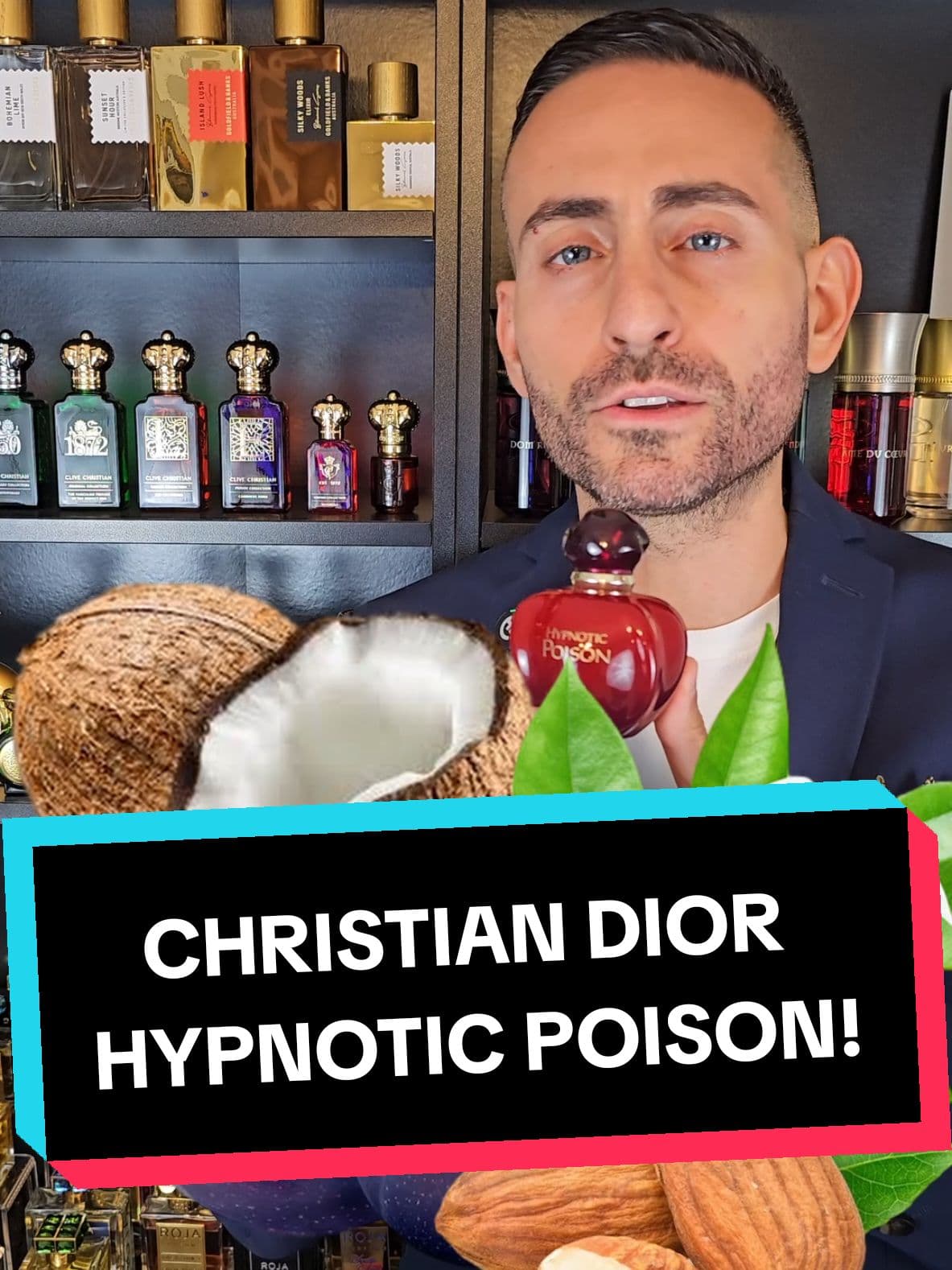 Christian Dior Hypnotic Poison perfume review! #fragrancetiktok #redolessence #perfumetiktok #perfume #fragrance 