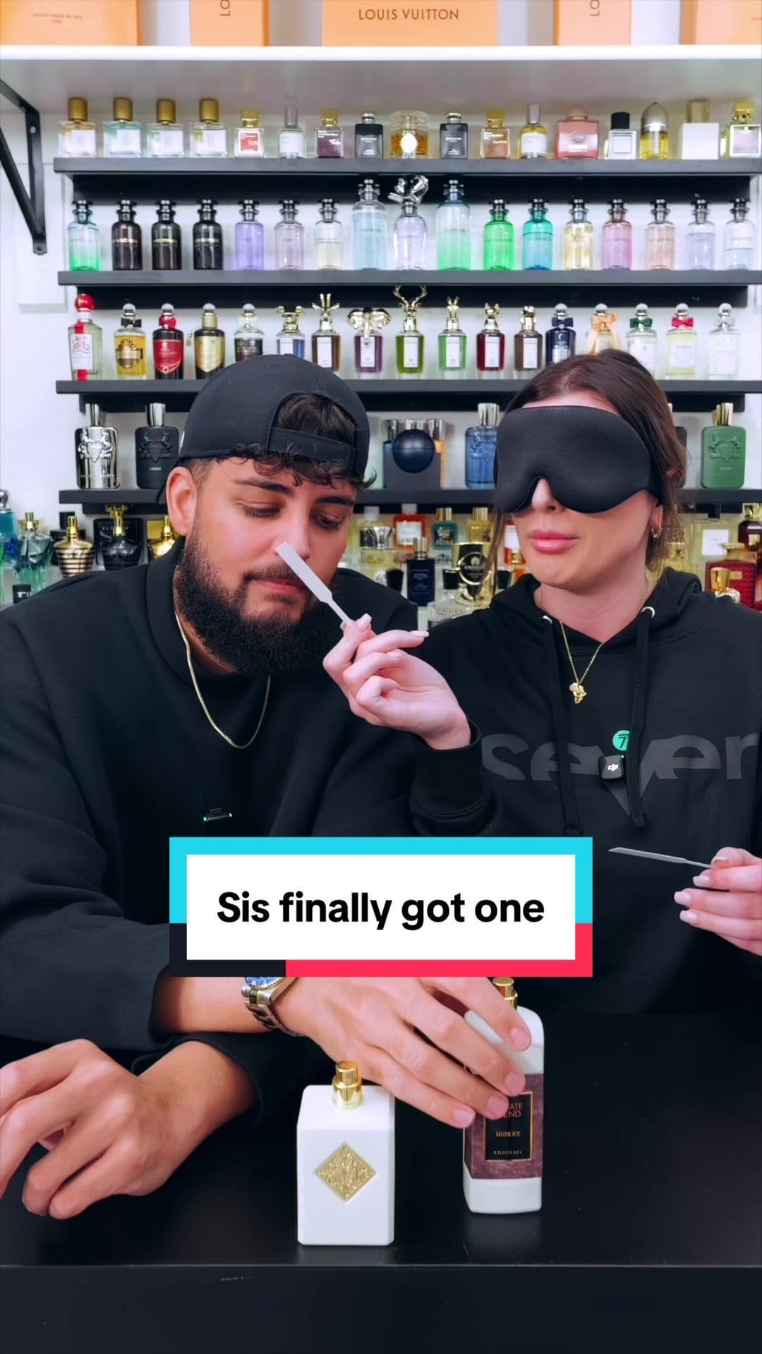 On this episode of my favorite fragrance game, we have Initio Musk Therapy vs Khadlaj Musk Ice #fragrancetiktok #fragrancetok #perfumetiktok #perfumetok 