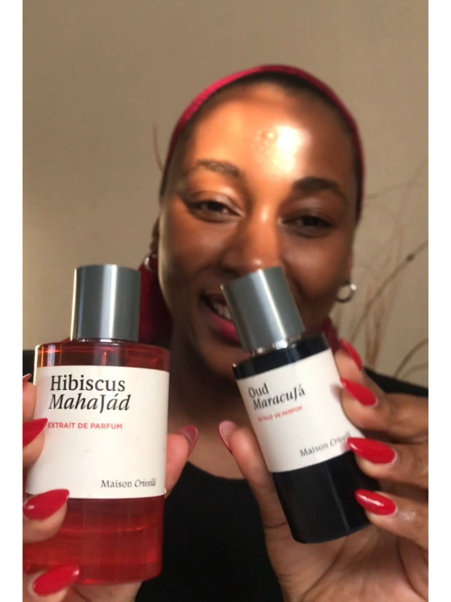 Contrary to popular belief Oud Maracuja can be worn by a woman and Hibiscus Mahajad by a man.  These fragrances are interchangeable and bring much sensuality and warm to either wearer. Excellent choice for couples who love to wear complimentary fragrances. 😊 @maisoncrivelli #fragrancetiktok #perfumetiktok #maisoncrivelli