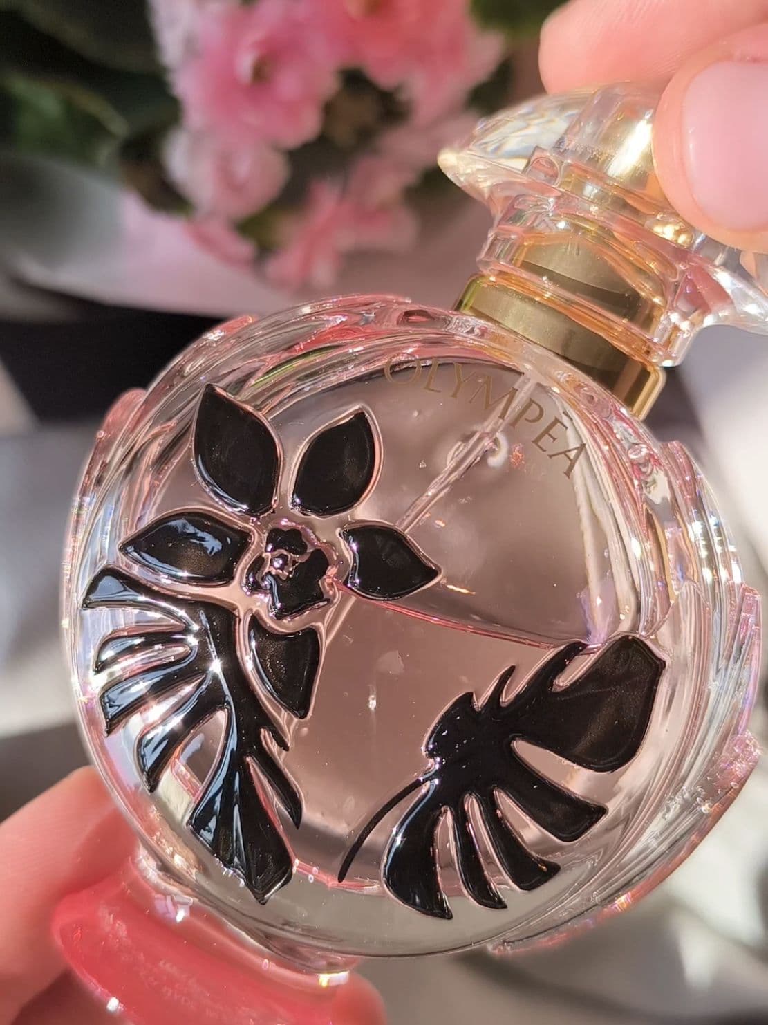 🌸✨ OLYMPÉA FLORA by Rabanne @rabanne  Meet the dark floral fantasy you never knew you needed… Sensual, fierce, and blooming with confidence  § Blackcurrant & pink pepper? Bold. § Rose & peony? Seductive. § Vanilla & patchouli base? Irresistible. She’s sweet, spicy, and unapologetically divine. Spray it once - feel like a goddess all day 🌬️ #rabanneparfums #rabannebeautylovers #OlympeaFlora #RabannePerfume #FragranceTok #DarkFeminineEnergy #PerfumeReview #ScentOfTheDay #LuxuryVibes #rabanne  #FloralButMakeItFierce #summer #datenight #sultry #olympea #floral 