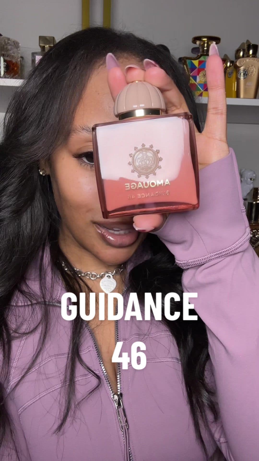 This is my review on Guidance 46 from @AMOUAGE I’m so glad I was able to add this masterpiece to my collection 😍  What are your thoughts on this fragrance of you’ve smelled it? Let’s discuss #amouage #amouageguidance #guidance46 #perfeme #perfumereview #perfumetiktok #luxuryfragrance 