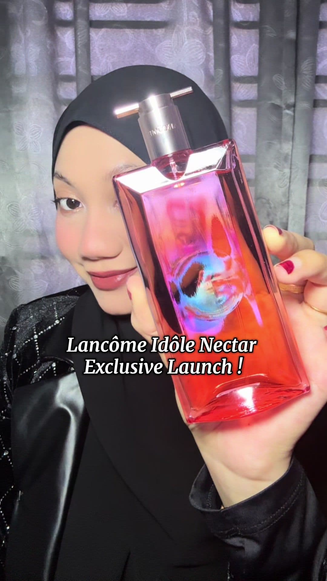 Proud to be the first to experience Idôle Nectar in Malaysia ! Now exclusively available on TikTok Shop. Stay tune for something big on Lancome’s TikTok Shop this 4th July ❤️✨.  @Lancome MY #LancomeMY #Lancomefragrances #lancomeIdole #Idolebylancome #IdoleNectar #lancomefragrance #lancomeskincare #lancomemakeup