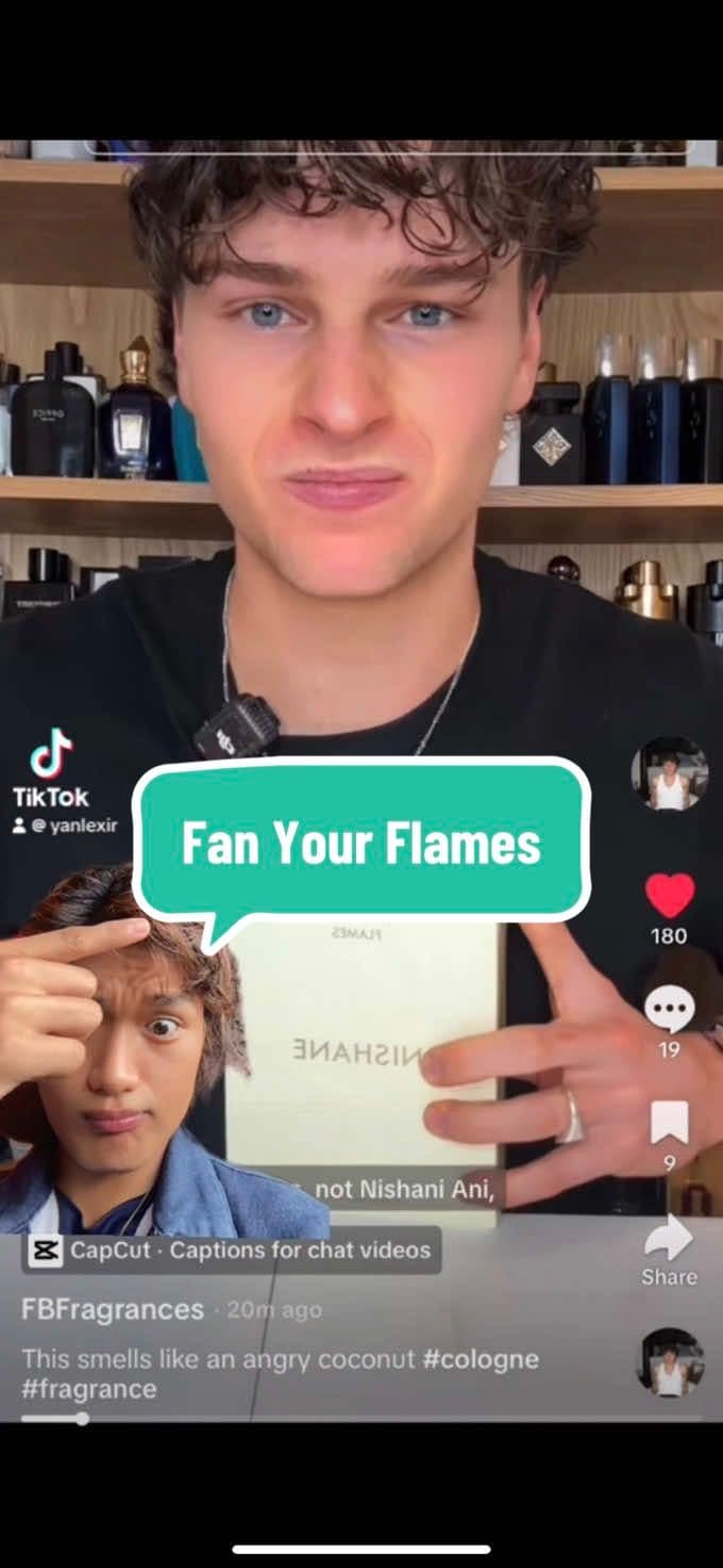 @FBFragrances finally tried my favorite fragrance, Nishane Fan Your Flames!!  I hope this helps you describe what you got from the fragrance! (I hope he sees this video) #fragrance #fragrancetiktok #mensfragrance #yanlexir #cologne #fbfragrances 